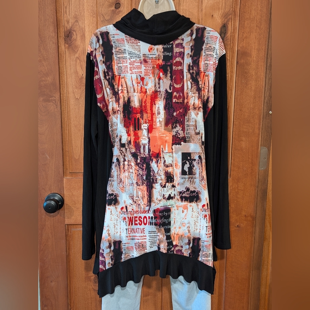 Michael Tyler Canada Multicolor Women's‎ Tunic Top - Picture 6 of 10